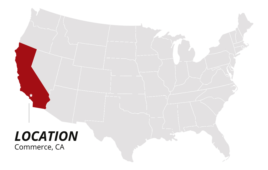Commerce, California Map